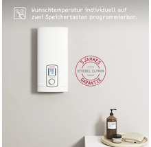 Elektrischer Warmwasserspeicher mit Display und Stiegel Eltron Garantie