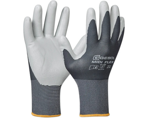 Paar Geobol Midi Flex Arbeitshandschuhe mit Strickbund