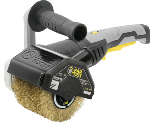 Far Tools Bürstenmaschine mit Drahtbürste für Renovierungsarbeiten