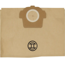 Bosch Staubsaugerbeutel aus Papier mit Bosch Logo.