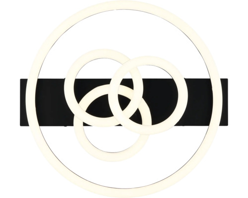 LED-Wandleuchte mit kreisförmigem Design