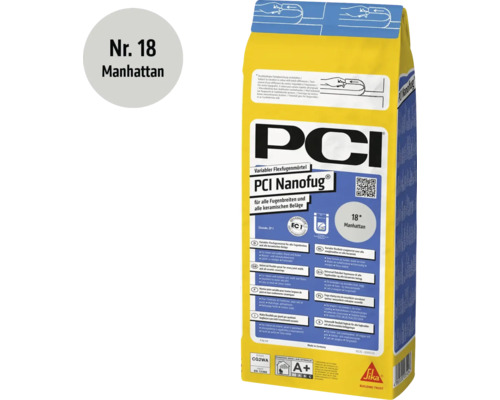 PCI Nanofug flexibler Fugenmörtel für alle Fugenbreiten und keramischen Beläge in Manhattan