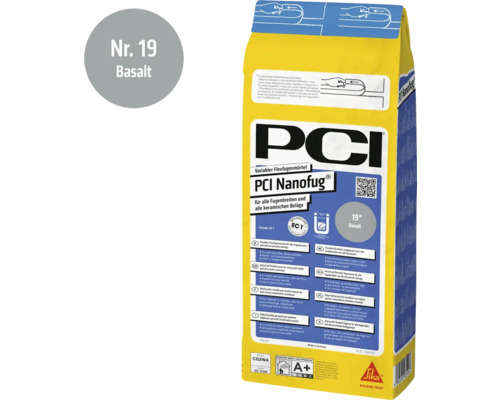 PCI Nanofug variabler Flexfugenmörtel im 4 Kilogramm Sack
