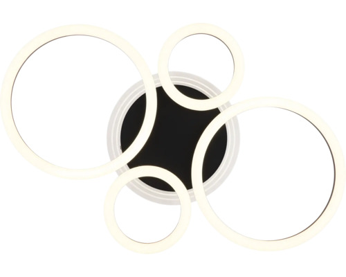 Deckenleuchte mit runden LED-Elementen