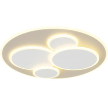 Runde LED Deckenleuchte mit mehreren Lichtelementen