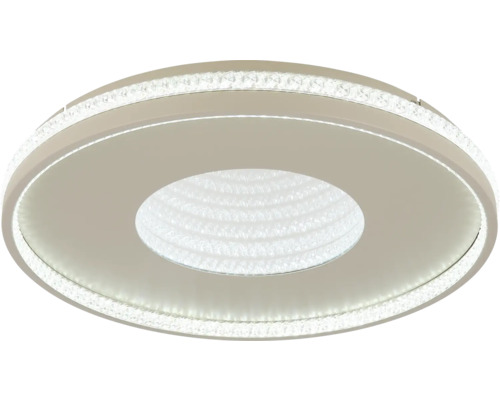 Runde Deckenleuchte mit Kristalldekor