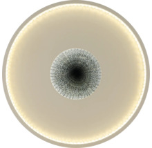 Runde Deckenleuchte mit Muster