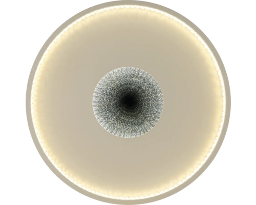 Runde Deckenleuchte mit Muster