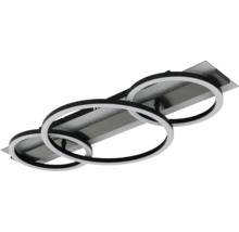 Deckenleuchte mit drei Ringen und LED-Beleuchtung