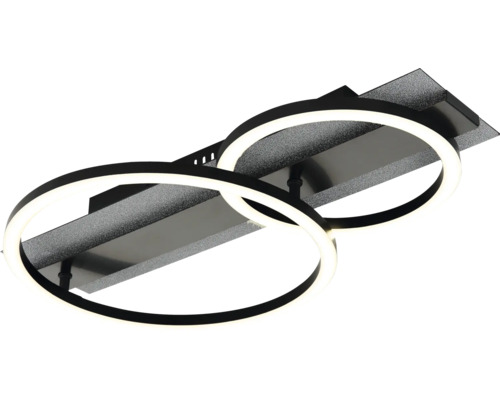 Deckenleuchte mit zwei runden LED-Elementen