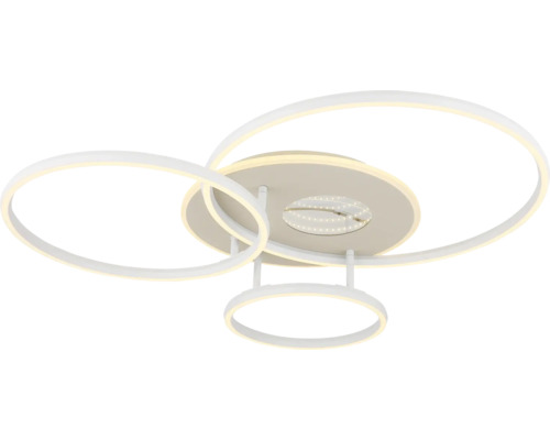 LED Deckenleuchte mit kreisförmigen Elementen