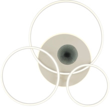Deckenleuchte mit drei Ringen und Spiegeleffekt