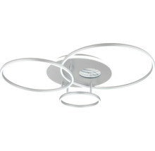 Moderne Deckenleuchte mit kreisförmigem Design und LED-Beleuchtung.