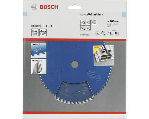Bosch Expert Aluminium Sägeblatt, Durchmesser 160 Millimeter