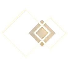 Deckenleuchte mit geometrischen Formen für Innenräume