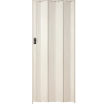 Weiße Falttür mit Griff