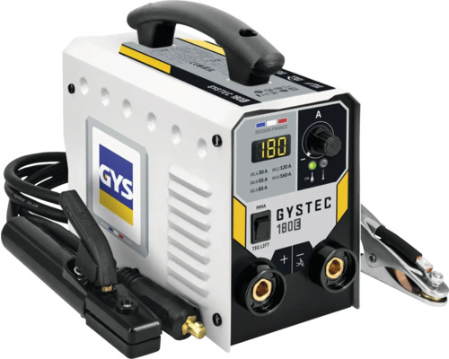 Schweißgerät GYS mit Schweißkabel und Elektrodenhalter