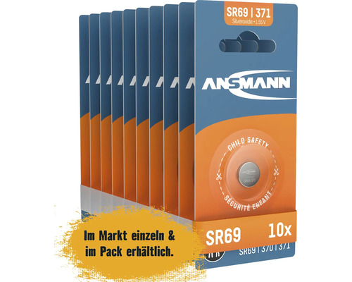 Ansammann SR69 Knopfzellen Zehnerpack