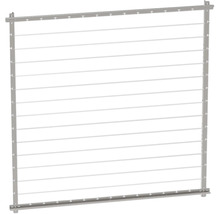 Duschvorhangstange Eckmontage zur Befestigung eines Duschvorhangs