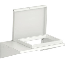 Installationskasten mit Rahmen und geöffneter Tür