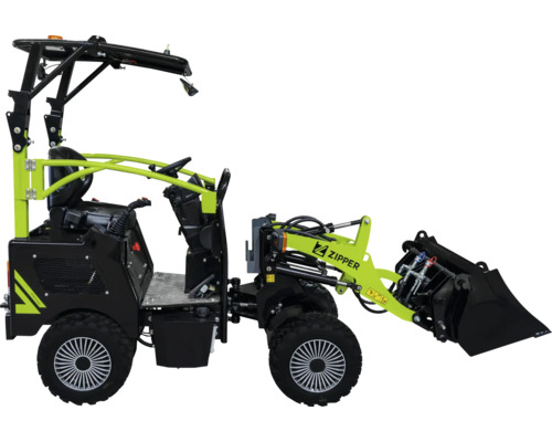 Zipper Miniradlader mit Schaufel