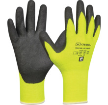 Gelbe und graue Winterhandschuhe von Gebol