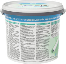 Eimer mit Spezialgrundierung für saugende Untergründe