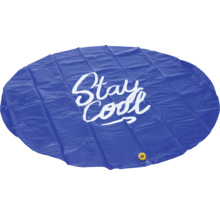 Runde Wassermatte mit dem Aufdruck Stay Cool
