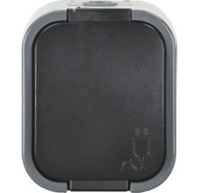 Außensteckdose mit Klappdeckel