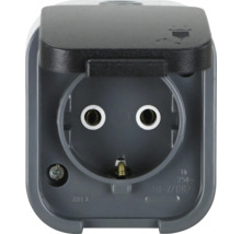 Außensteckdose mit Klappdeckel