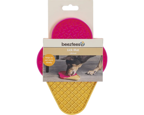 Beeztees Lickimat zur langsameren Futteraufnahme für Hunde