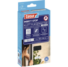 Tesa Insect Stop Klett Fliegengitterverpackung, maximal 130 mal 130 Zentimeter