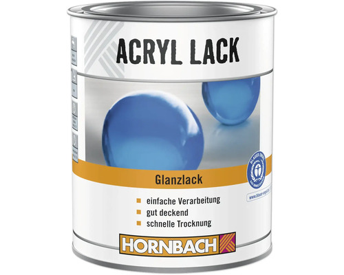 Acryl Lack Dose, Glanzlack mit Blauer Engel Siegel von Hornbach