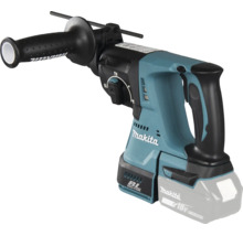 Makita Akku-Bohrhammer 18 Volt LXT mit bürstenlosem Motor, Zusatzhandgriff und Tiefenanschlag.