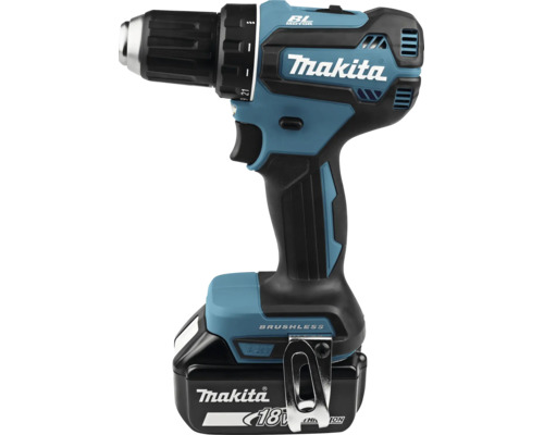 Makita 18 Volt Akku-Bohrschrauber mit bürstenlosem Motor und LXT Akku.