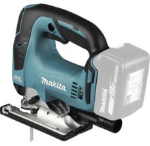 Makita Akku-Pendelhubstichsäge 18 Volt in Blau und Schwarz mit bürstenlosem Motor und Lithium-Ionen-Akku.