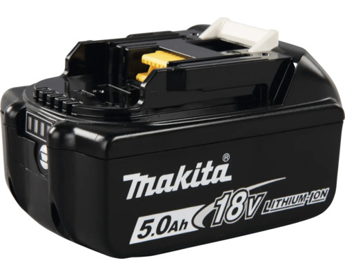 Makita Akku 18 Volt Lithium-Ionen mit 5,0 Amperestunden Kapazität