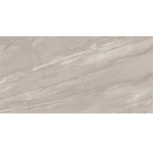 Feinsteinzeugfliese mit Marmor-Effekt und feiner Maserung.