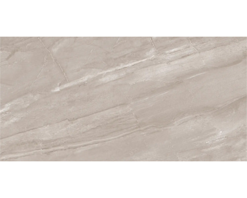 Feinsteinzeugfliese mit Marmor-Effekt und feiner Maserung.