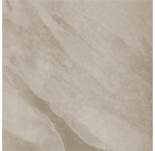 Feinsteinzeugfliese in beige Natursteinoptik mit strukturierter Oberfläche.