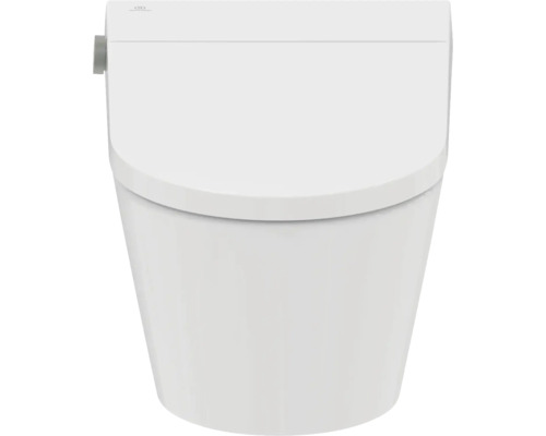 Ideal Standard Stand-WC aus weißer Keramik mit geschlossenem WC-Sitz.
