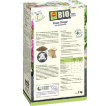 COMPO Bio Rosendünger mit Schafwolle, 2 Kilogramm