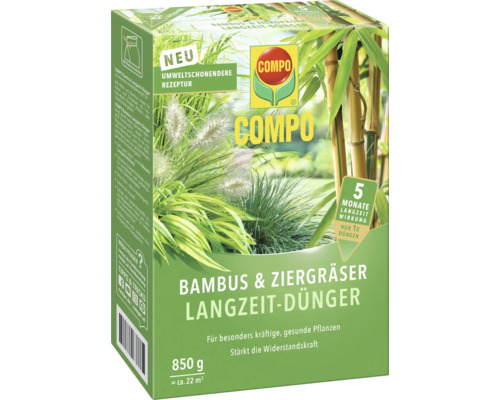 COMPO Bambus und Ziergräser Langzeit Dünger Packung