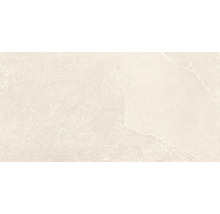 Bodenfliese aus Feinsteinzeug mit Natursteinoptik und strukturierter Oberfläche.