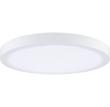 Flache, runde LED-Deckenleuchte für den Innenbereich.