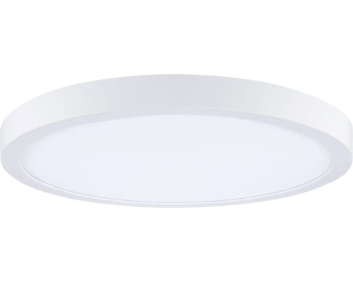 Flache, runde LED-Deckenleuchte für den Innenbereich.