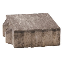 Betonpflasterstein mit Verbundsystem und strukturierter Oberfläche.