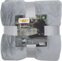 Weiche Furry Fabs Hundedecke, wasserdicht und wendbar, Größe 70 mal 100 Zentimeter, Material Plüsch, schadstoffgeprüft.