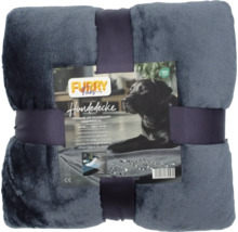 Wendbare und wasserdichte Hundedecke von Furry Fabs, flauschiges Material, Größe 100 mal 130 Zentimeter, Oeko-Tex zertifiziert.