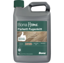 Bona Home Parkett Fugenkitt auf Wasserbasis im 1 Liter Kanister für die Reparatur von Parkettböden.